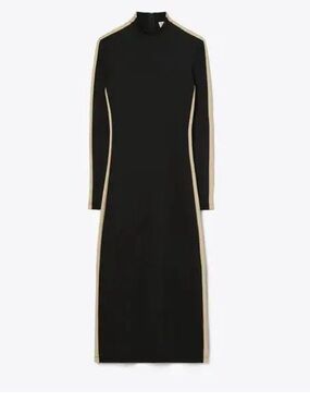 Tory Burch Side-Striped Neoprene Dress. Sz. 4